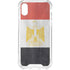 Egypt Flag Distressed iPhone XS Clear Case