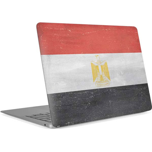 Egypt Flag Distressed Apple MacBook Air Skin