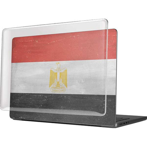Egypt Flag Distressed MacBook Pro 14in (2021-24) Case plus Skin