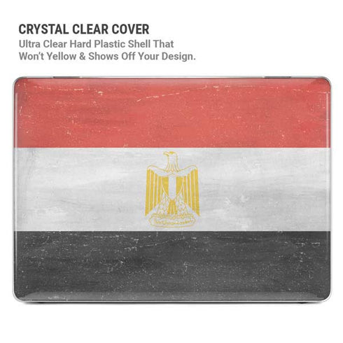 Egypt Flag Distressed MacBook Pro 14in (2021-24) Case plus Skin