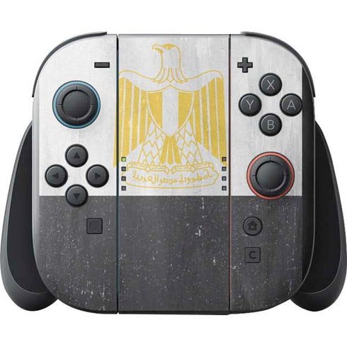 Egypt Flag Distressed Nintendo Switch 2 (2025) with Joy-Con Skin