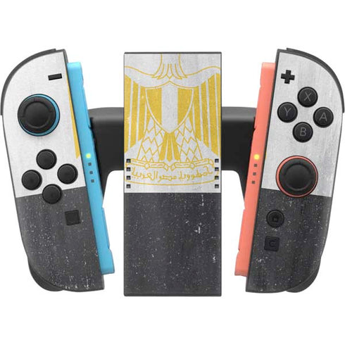 Egypt Flag Distressed Nintendo Switch 2 (2025) Joy-Con Controller Skin