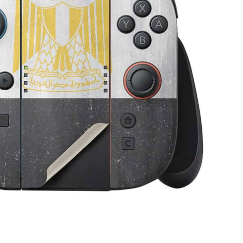 Egypt Flag Distressed Nintendo Switch 2 (2025) Joy-Con Controller Skin
