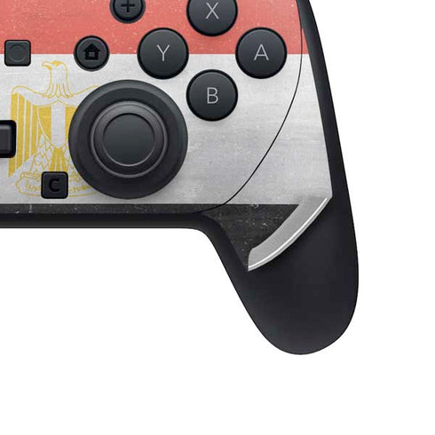 Egypt Flag Distressed Nintendo Switch 2 (2025) Pro Controller Skin