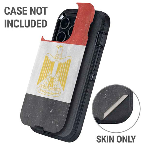 Egypt Flag Distressed Otterbox Defender iPhone Skin