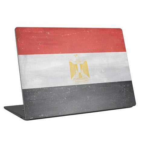 Egypt Flag Distressed Laptop Skins