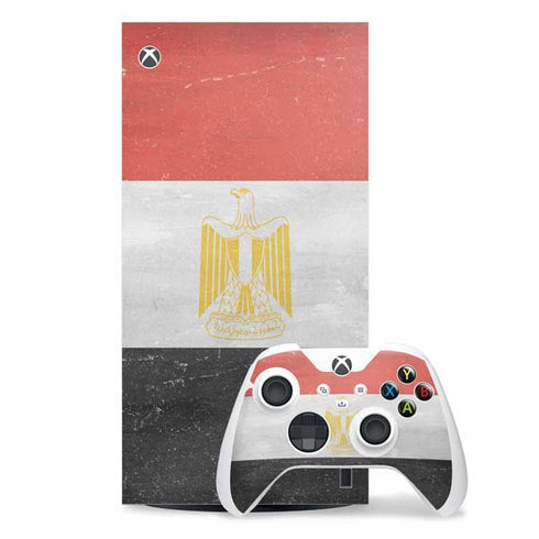 Egypt Flag Distressed Xbox Series X Skins