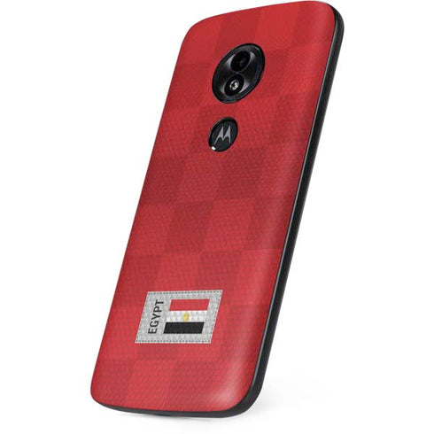 Egypt Soccer Flag Moto E5 Play Skin