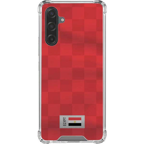 Egypt Soccer Flag Galaxy A17 Clear Case