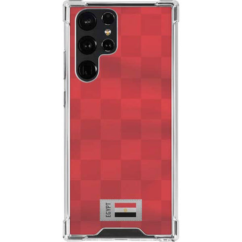 Egypt Soccer Flag Galaxy S23 Ultra Clear Case