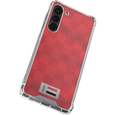 Egypt Soccer Flag Galaxy S24 FE Clear Case
