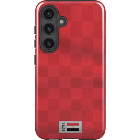 Egypt Soccer Flag Galaxy S25 Plus Impact Case