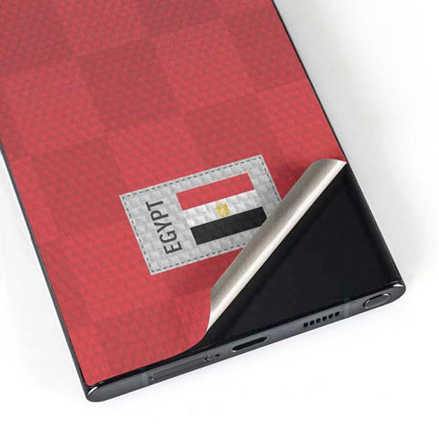 Egypt Soccer Flag Galaxy S25 Ultra Skin