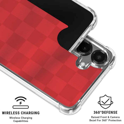 Egypt Soccer Flag Galaxy S26 Plus Clear Case