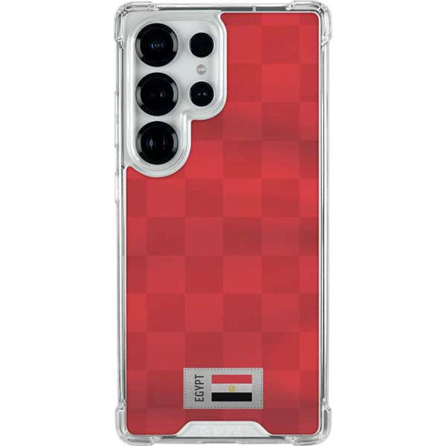 Egypt Soccer Flag Galaxy S26 Ultra Clear Case