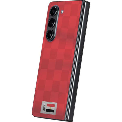 Egypt Soccer Flag Galaxy Z Fold5 5G Skin