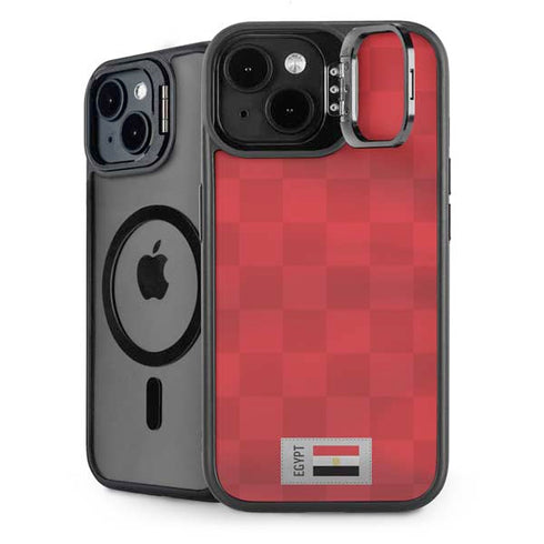 Egypt Soccer Flag iPhone 14 Plus Kickstand Case