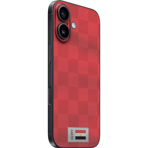 Egypt Soccer Flag iPhone 16 Plus Skin