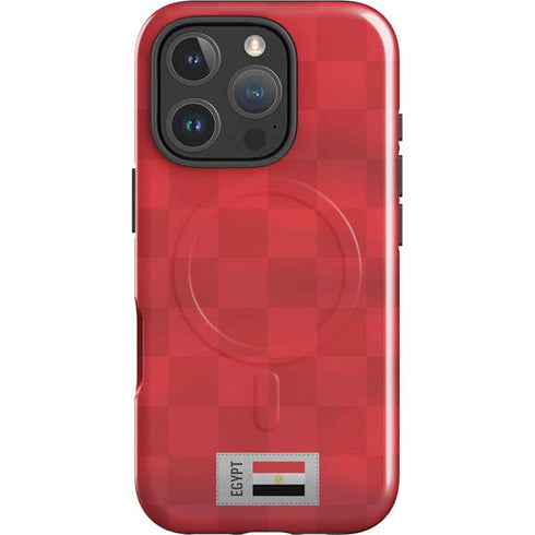 Egypt Soccer Flag iPhone 16 Pro Magsafe Impact Case