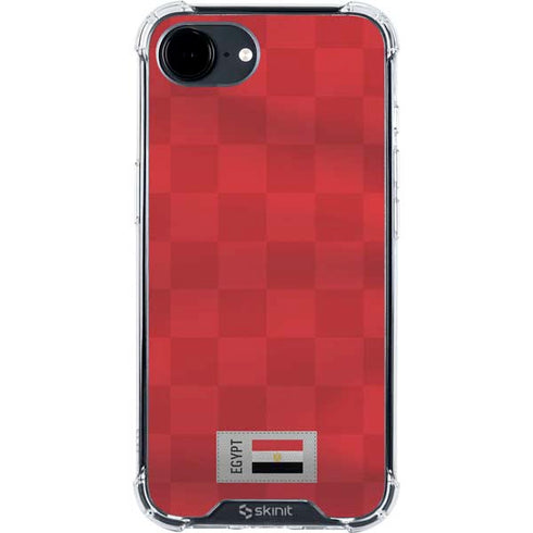Egypt Soccer Flag iPhone 16e Clear Case