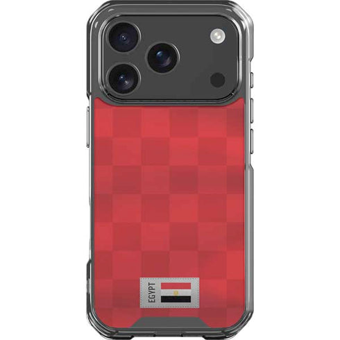 Egypt Soccer Flag iPhone 18 Pro Clear Case