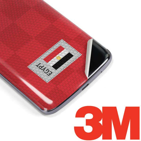 Egypt Soccer Flag Moto E5 Plus Skin