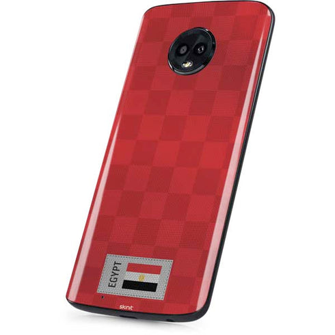 Egypt Soccer Flag Moto G6 Skin
