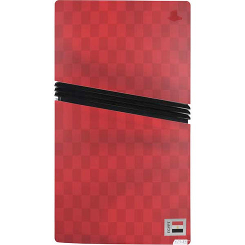 Egypt Soccer Flag PS5 Pro Console Skin