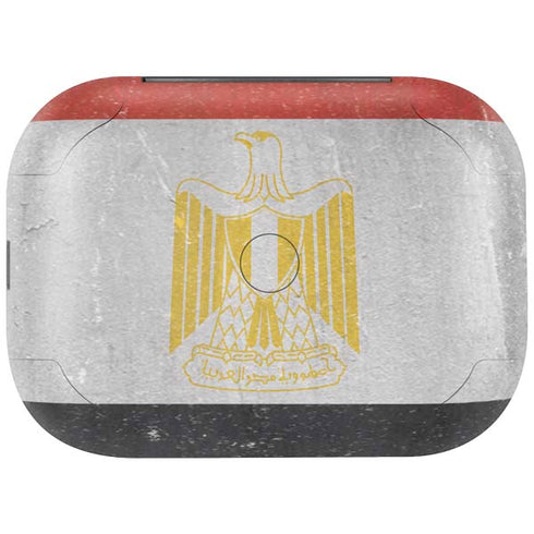 Egyptian Flag Distressed Amazon Echo Buds Skin