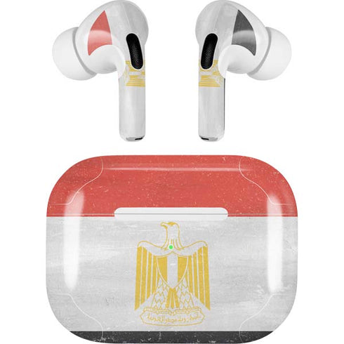 Egyptian Flag Distressed AirPods Skins