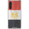 Egyptian Flag Distressed Galaxy A17 Clear Case