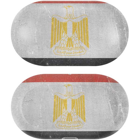 Egyptian Flag Distressed Galaxy Buds Plus Skin