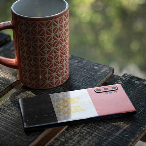 Egyptian Flag Distressed Galaxy Note 10 Plus Skin