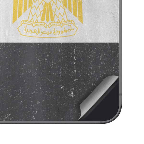 Egyptian Flag Distressed Galaxy S24 Plus Skin