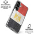 Egyptian Flag Distressed Galaxy S26 Plus Clear Case