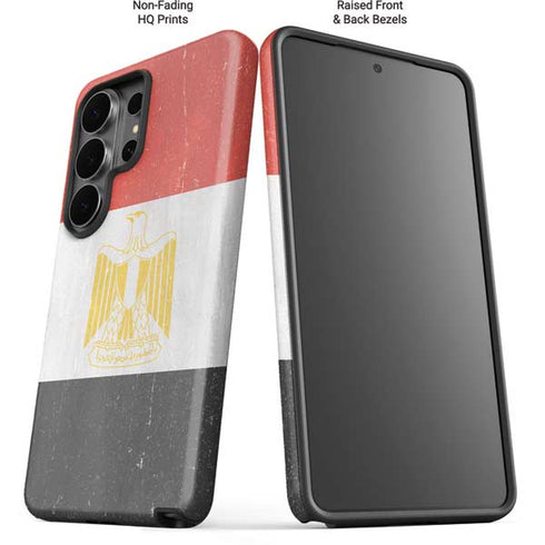 Egyptian Flag Distressed Galaxy S26 Ultra Impact Case