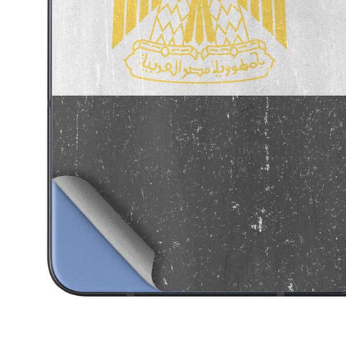 Egyptian Flag Distressed Galaxy Z Fold5 5G Skin