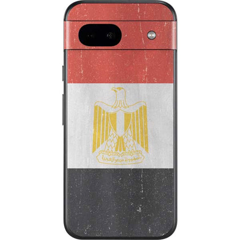 Egyptian Flag Distressed Google Pixel 8a Skin