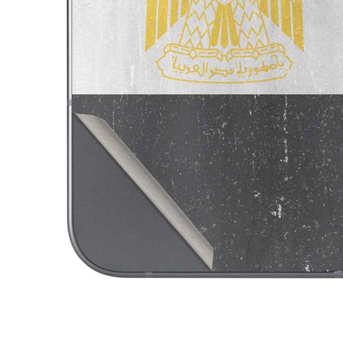 Egyptian Flag Distressed Google Pixel 9 Pro Fold Skin