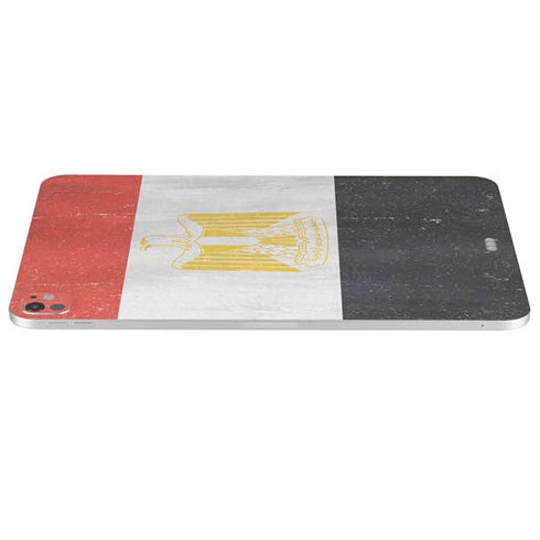 Egyptian Flag Distressed iPad Pro 13in M4 (2024) Skin