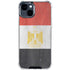 Egyptian Flag Distressed iPhone 15 Clear Case