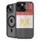 Egyptian Flag Distressed iPhone 15 Kickstand Case