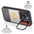 Egyptian Flag Distressed iPhone 15 Kickstand Case