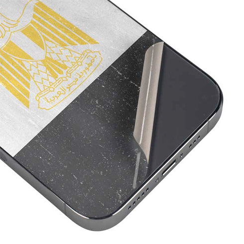 Egyptian Flag Distressed iPhone 15 Pro Max Skin