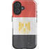 Egyptian Flag Distressed iPhone 16 Impact Case