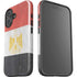 Egyptian Flag Distressed iPhone 16 Plus Impact Case