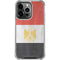 Egyptian Flag Distressed iPhone 16 Pro Clear Case