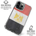 Egyptian Flag Distressed iPhone 16 Pro Clear Case