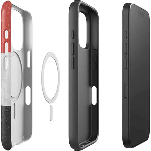 Egyptian Flag Distressed iPhone 16 Pro Magsafe Impact Case