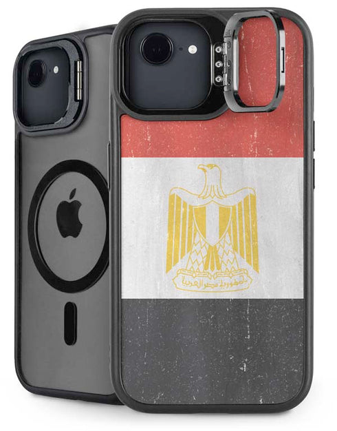 Egyptian Flag Distressed iPhone 16e Kickstand Case